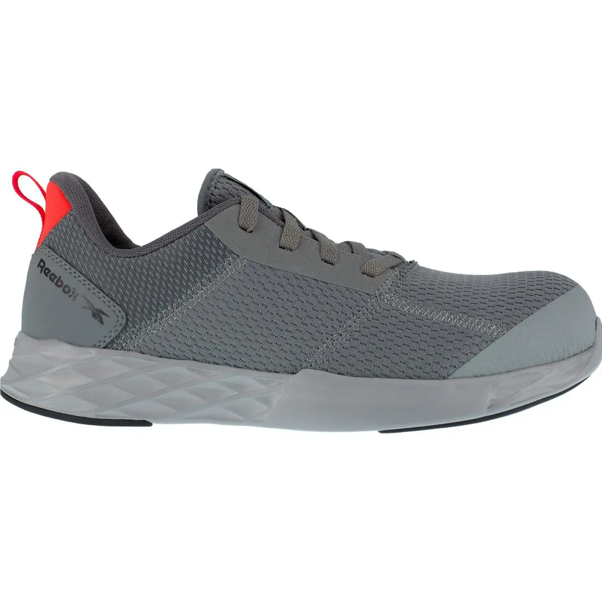 Reebok Astroride Strike Work Men`s Composite Toe Static-dissipative Athletic - GREY