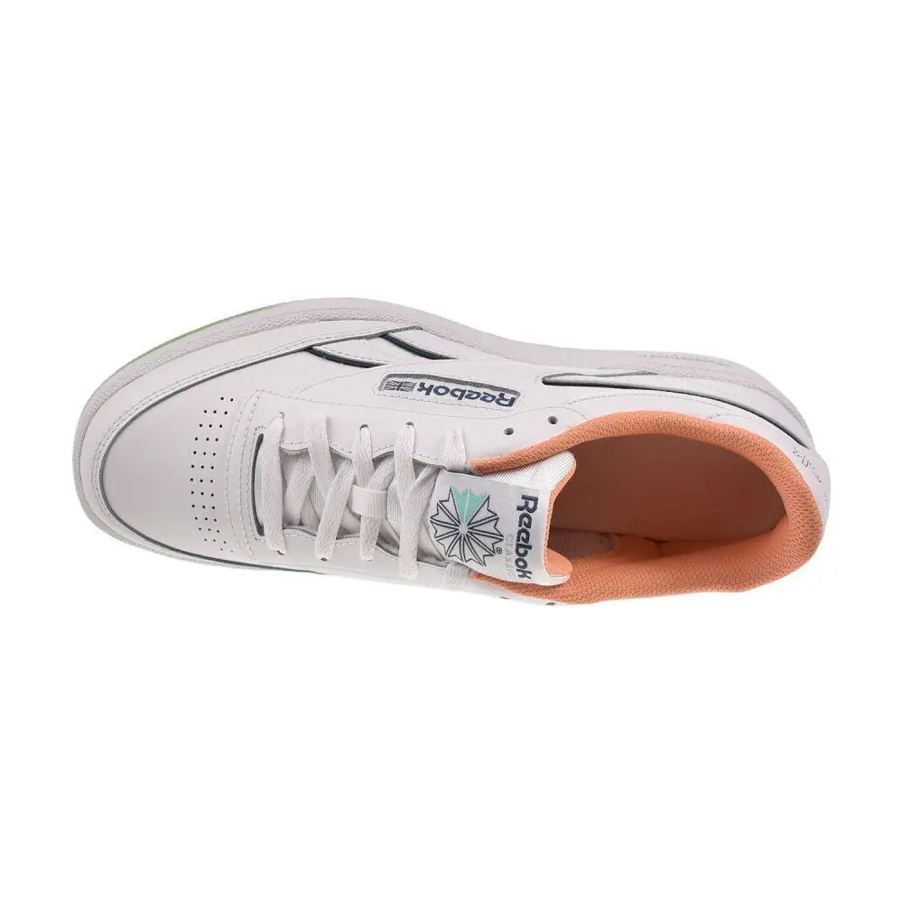 Reebok shoes - White/Aqua/Orange 3