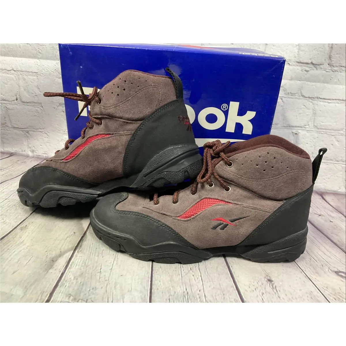 Reebok shoes - Reebok Black - Black - Red 2