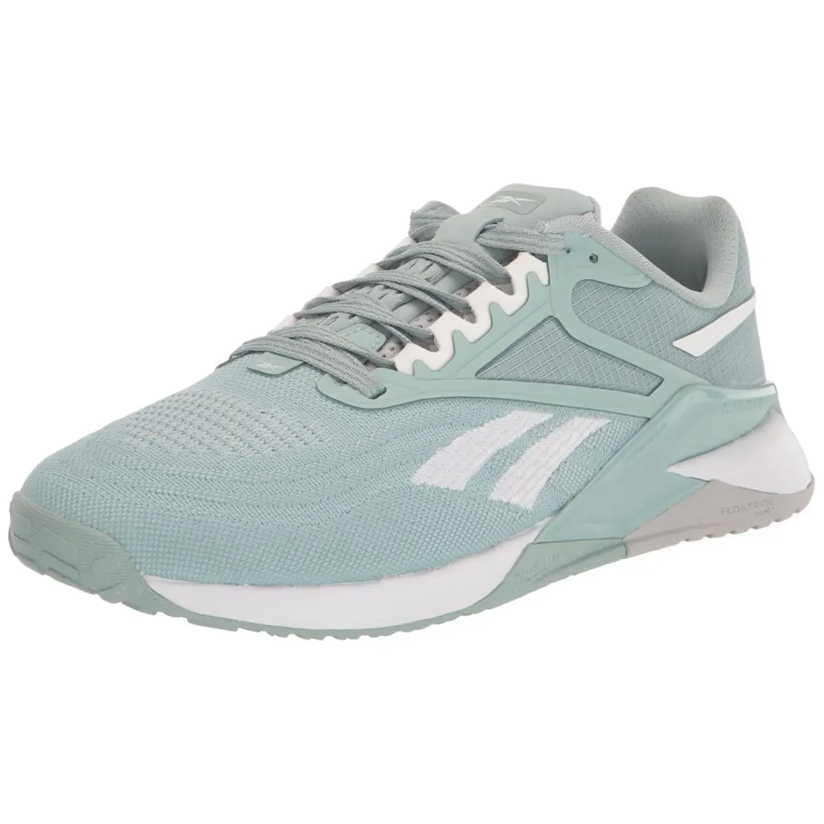 Reebok Women`s Nano Cross Training Shoes - Seaside Grey/Pure Grey/White