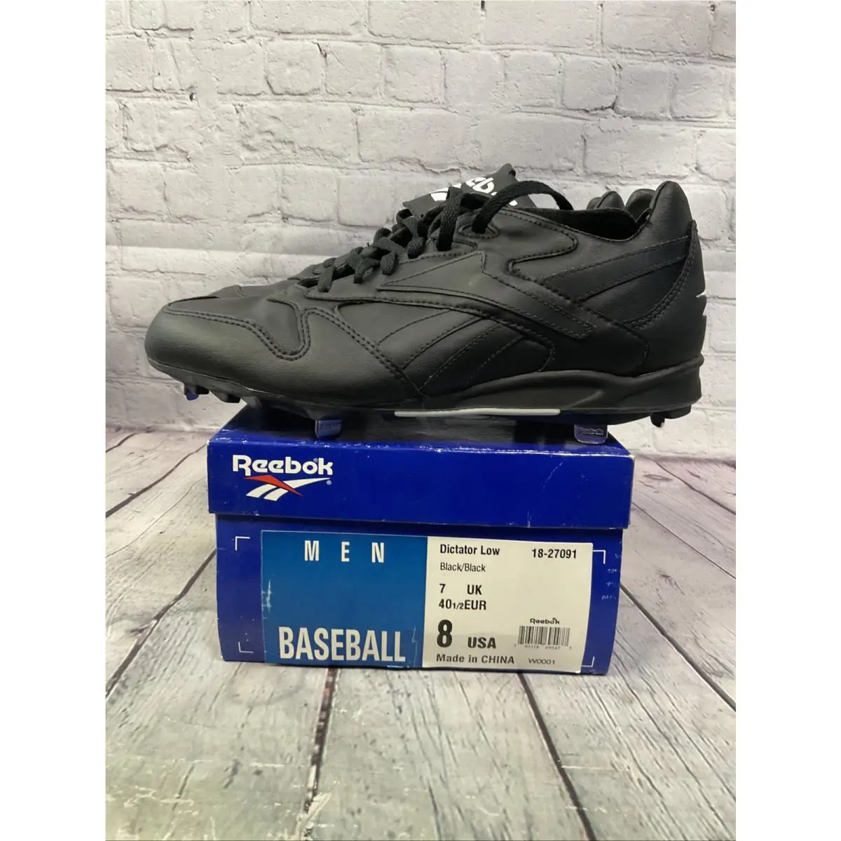 Reebok shoes - Reebok Black - Black - White 9