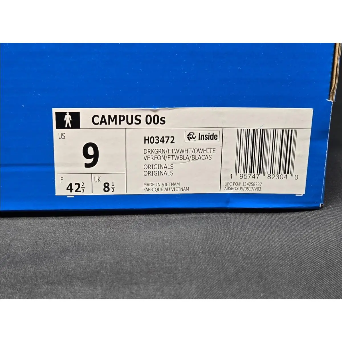 Adidas shoes - adidas Campus 00s - Campus - H03472 - Green 9