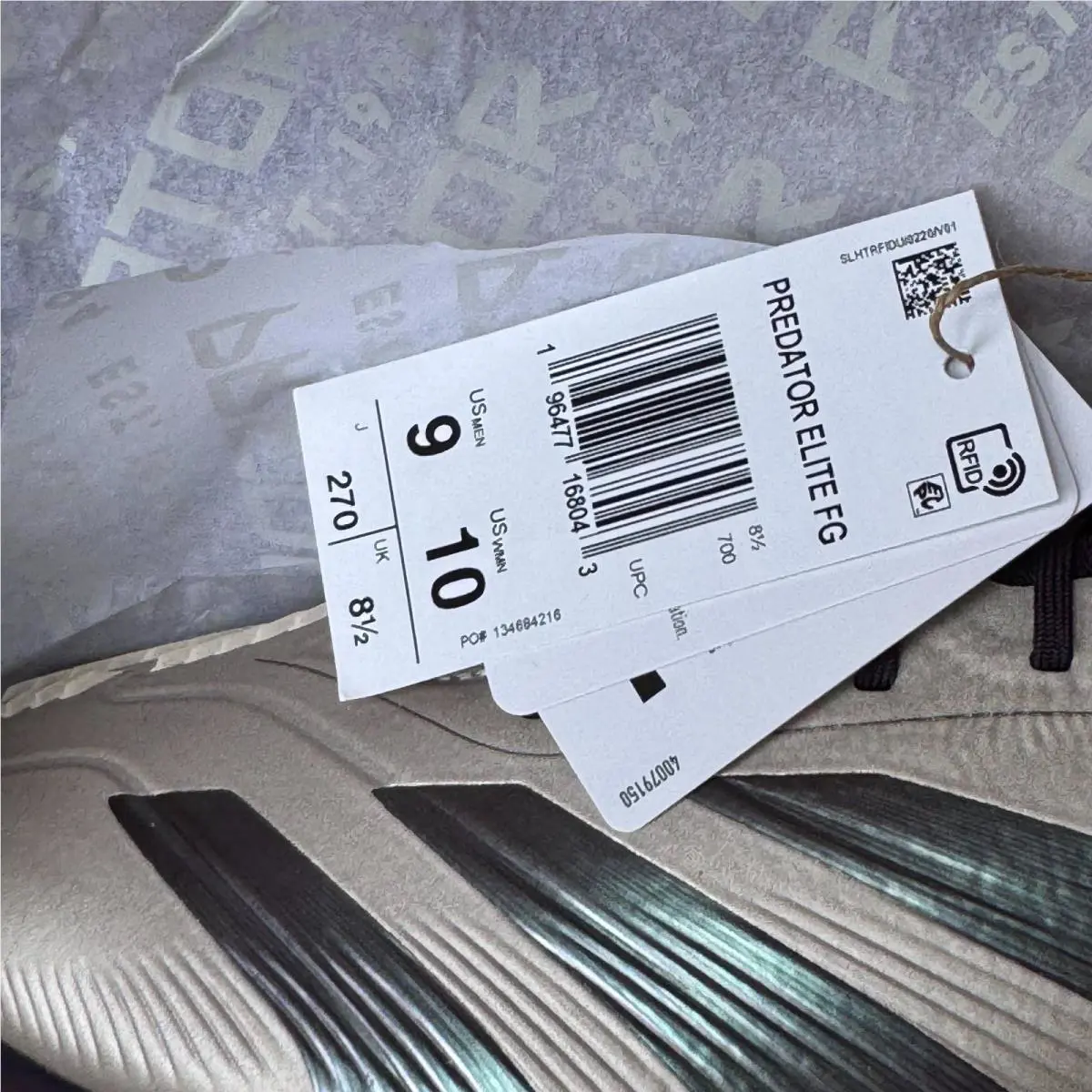 Adidas shoes - adidas Predator - Predator - IF8868 - Platinum Metallic 13