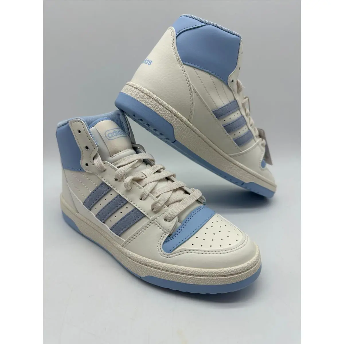 Adidas shoes - adidas Mid - Mid - Basketball - White 4