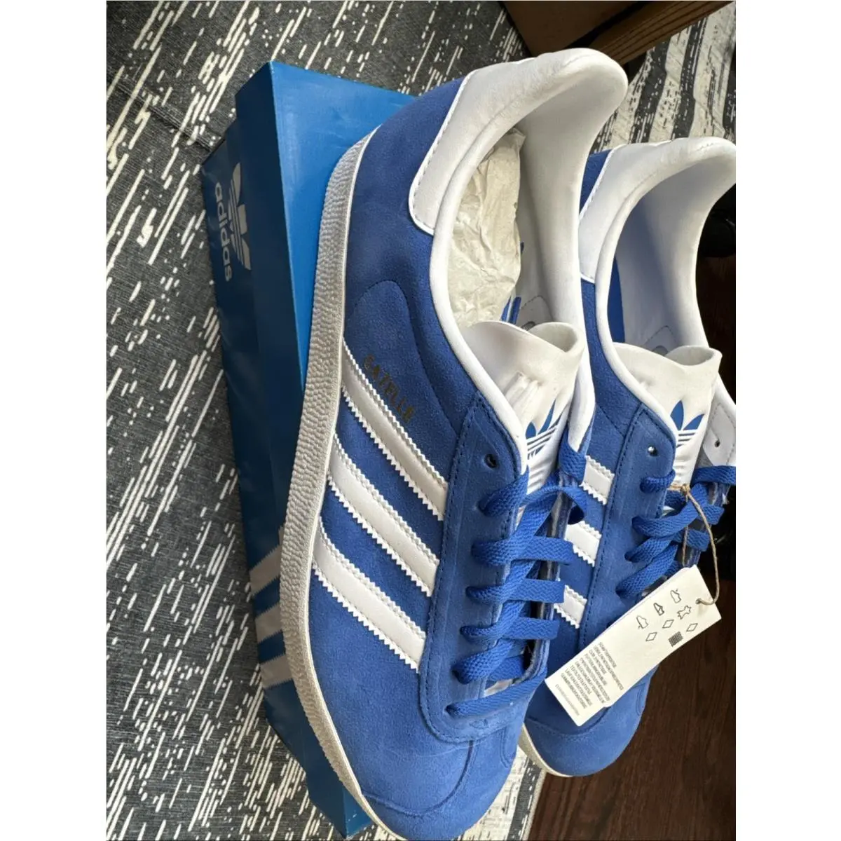 Adidas shoes - adidas Gazelle - Gazelle - IG2093 - Blue 3
