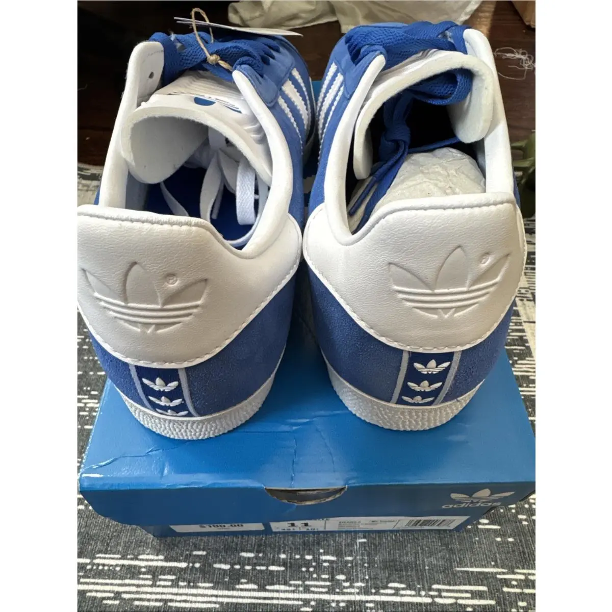 Adidas shoes - adidas Gazelle - Gazelle - IG2093 - Blue 4