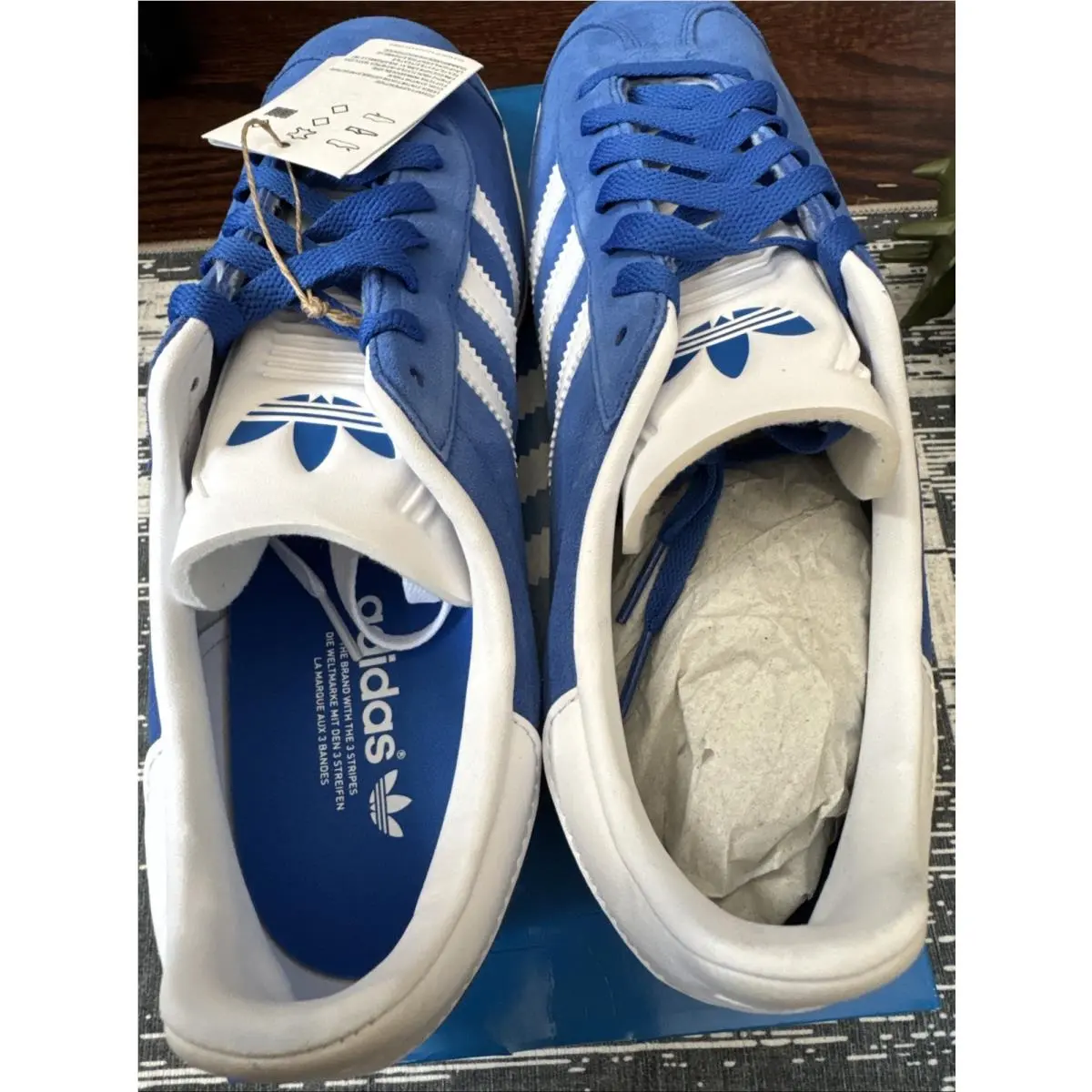 Adidas shoes - adidas Gazelle - Gazelle - IG2093 - Blue 5