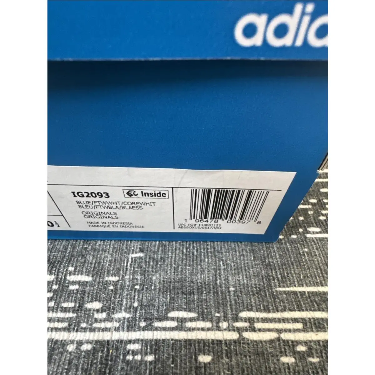 Adidas shoes - adidas Gazelle - Gazelle - IG2093 - Blue 7