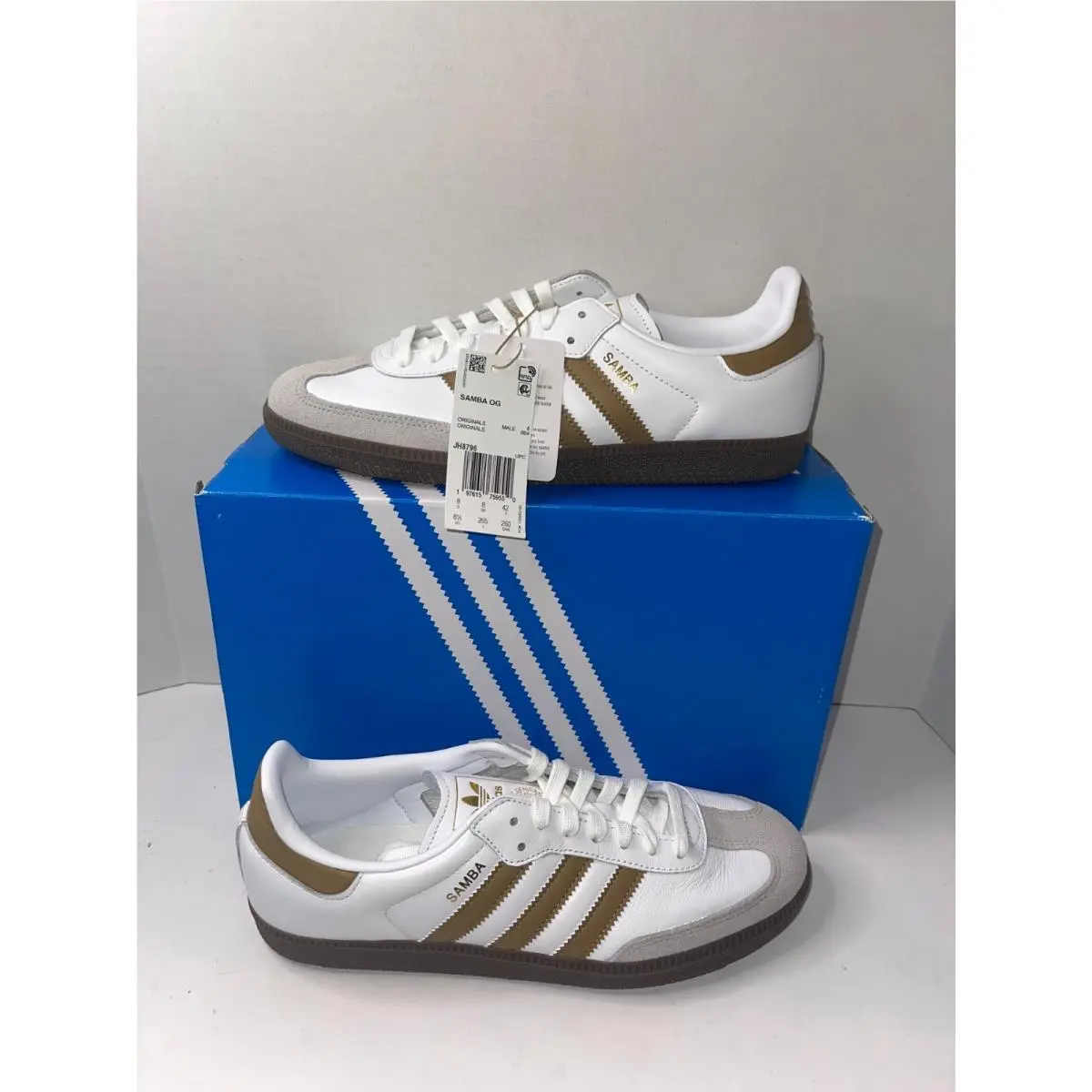 Adidas shoes - adidas Samba - Samba - JH8796 - White 5