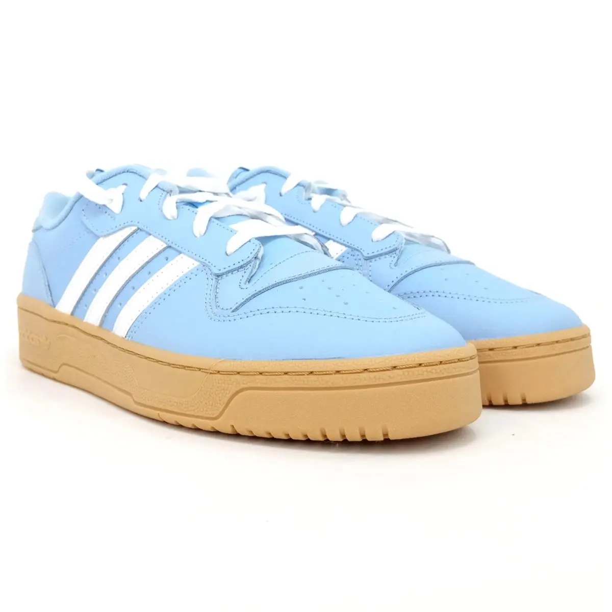 Adidas Rivalry Low Mens Size 10 Shoes JH7149 Blue Gum Bottom Sneakers