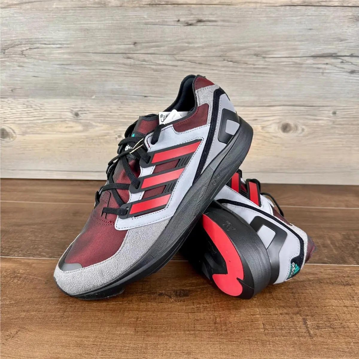 Adidas Originals QT Takumi Sen Mens Size 10 Equipment Red Core Black Grey JR2630