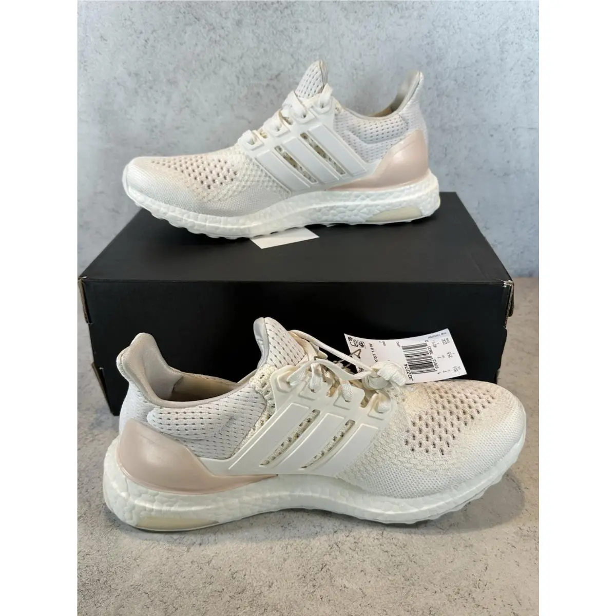 Adidas Ultraboost 1.0 White/cream JQ2274 Women`s Size 6.5 Running Shoes