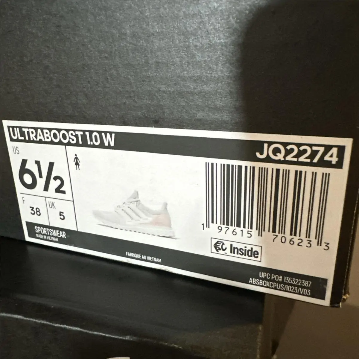 Adidas shoes - adidas UltraBoost 1.0 - UltraBoost - JQ2274 - White (UPC: 0197615706233) 8