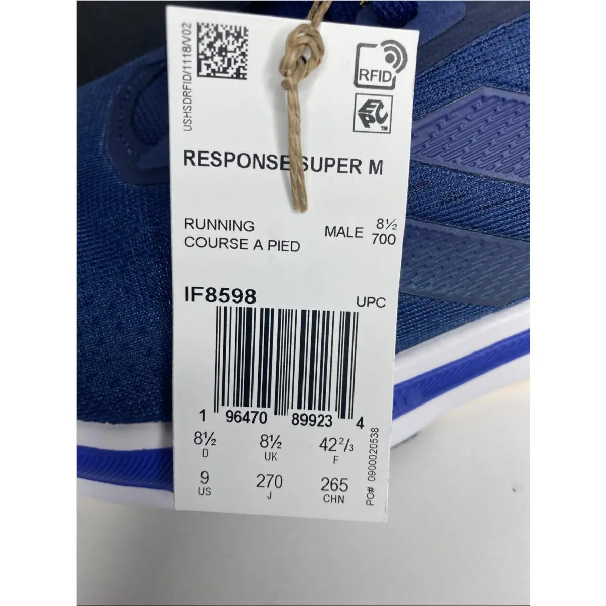 Adidas shoes - adidas Response - Response - IF8598 - Blue (UPC: 0196470899319) 1