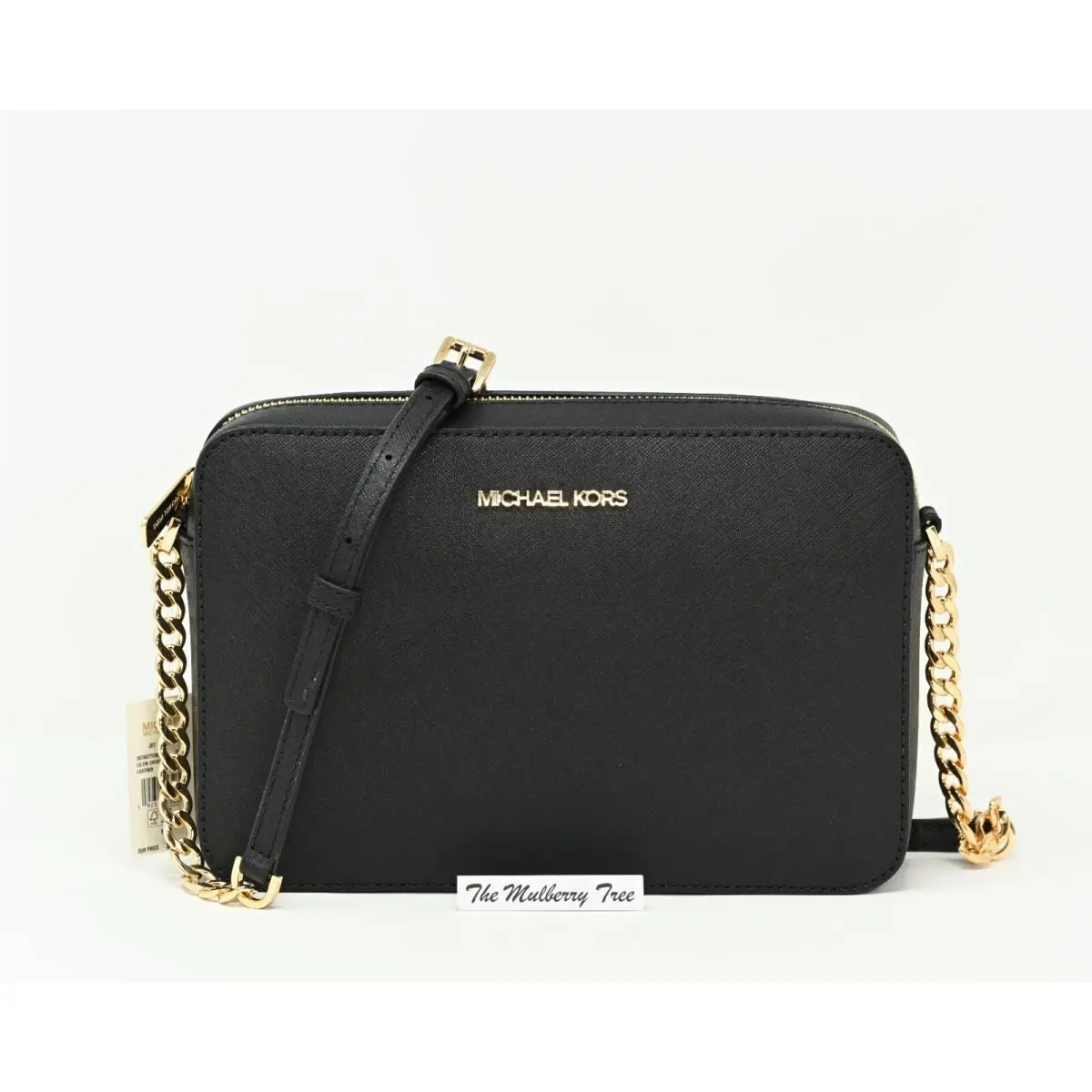 Jet Set Large East West Crossbody Org Black by Michael Kors