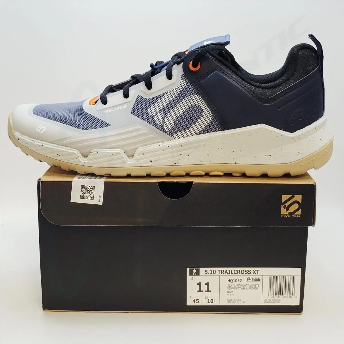 Adidas Five Ten 5.10 Men`s Trailcross XT Silver Violet Steel Biking Shoe 11