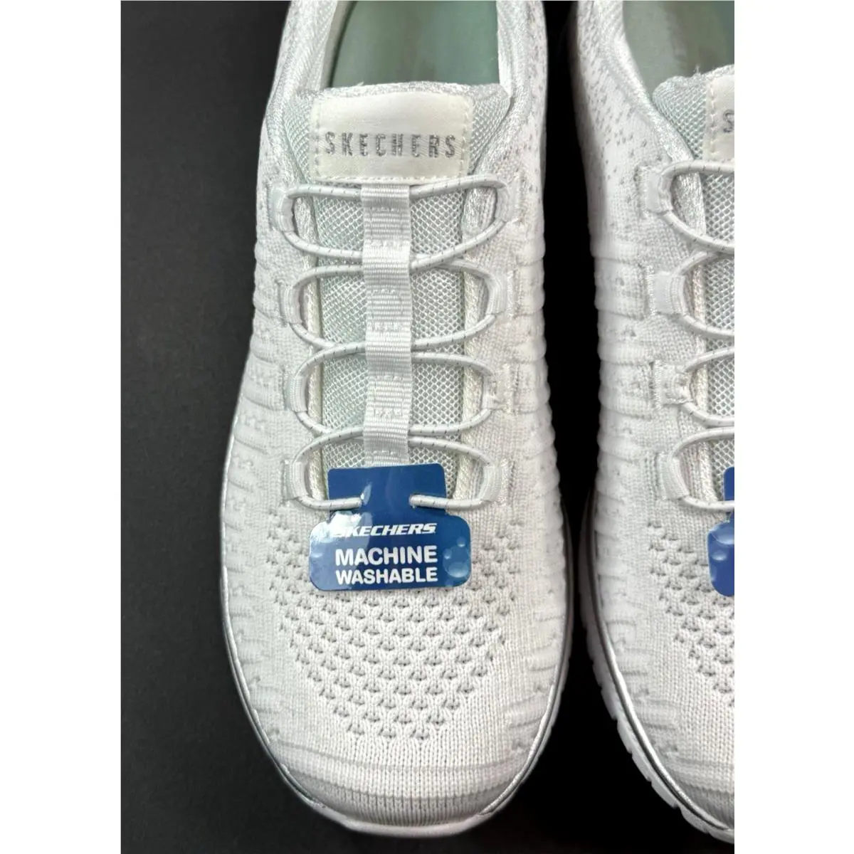 Skechers shoes - Slip Ins - Slip Ins - Lucent - White/Silver 15