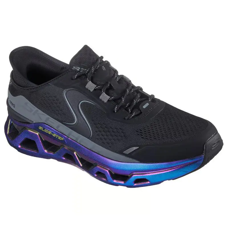 Skechers shoes - 232923 BKPR - BKPR - BLACK / PURPLE 4