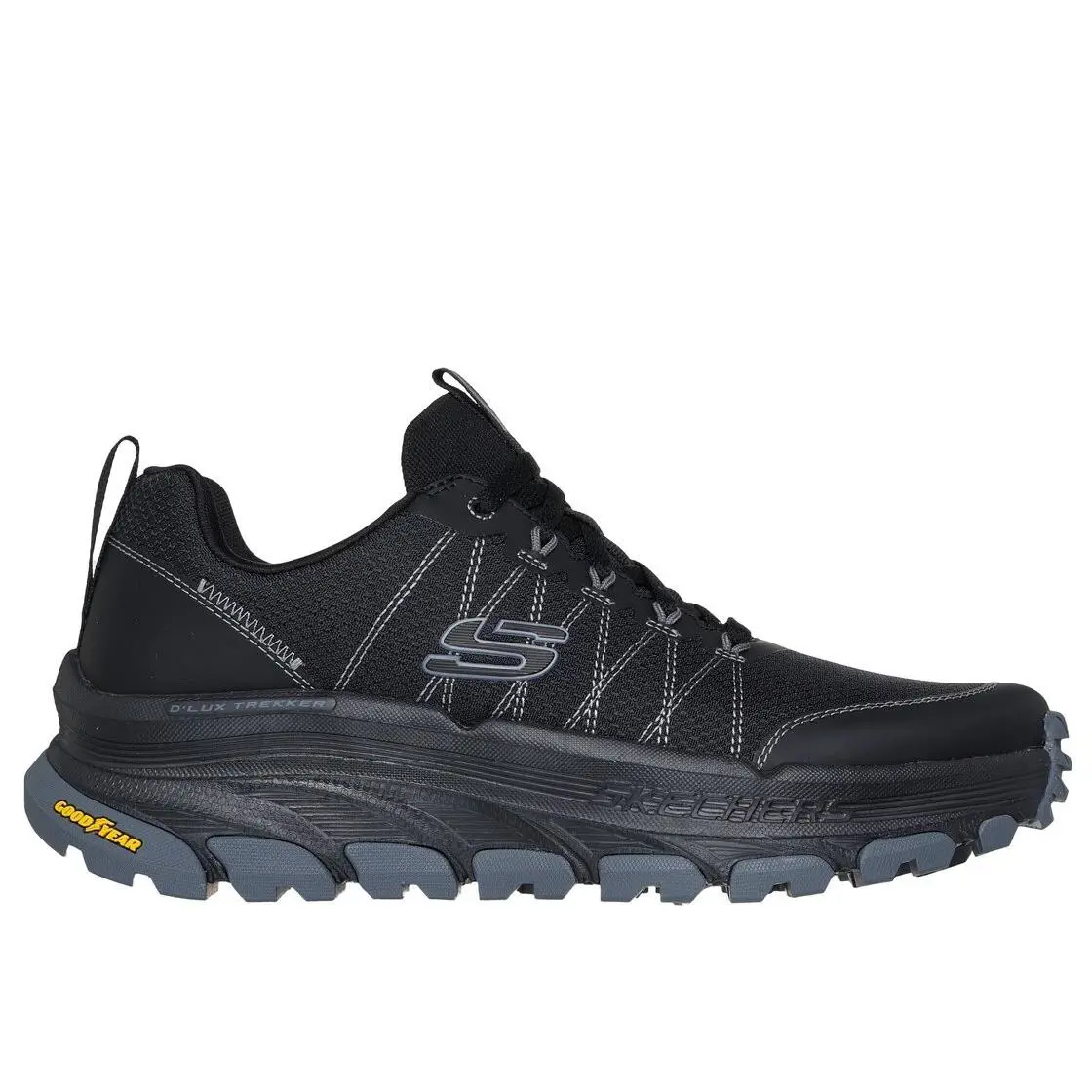 Skechers shoes - D`Lux Trekker - Toughtwill - Trekker Toughtwill - 237641 BKCC - Black/Charcoal 0