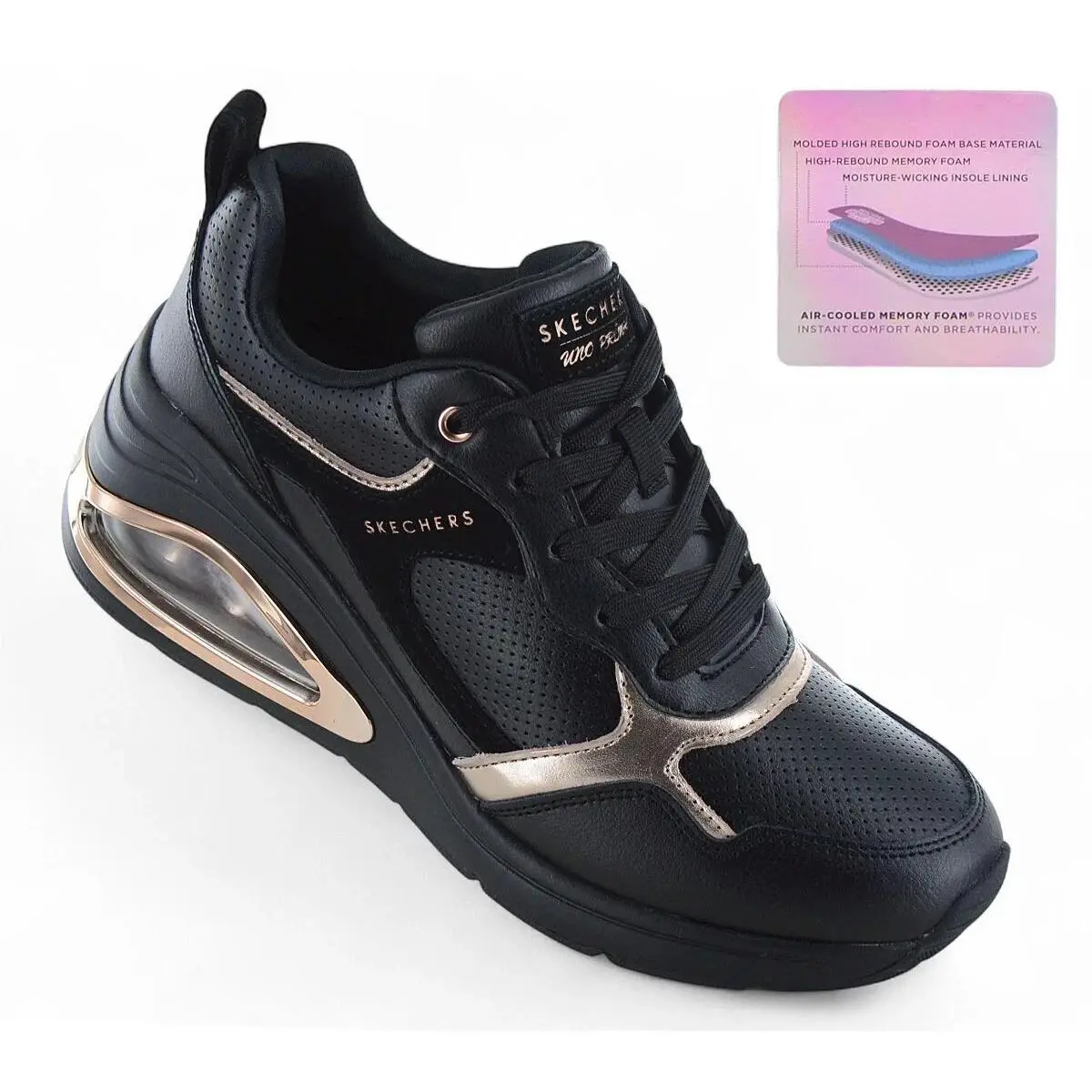 Skechers shoes - 177810 BBK - BBK - Black 5