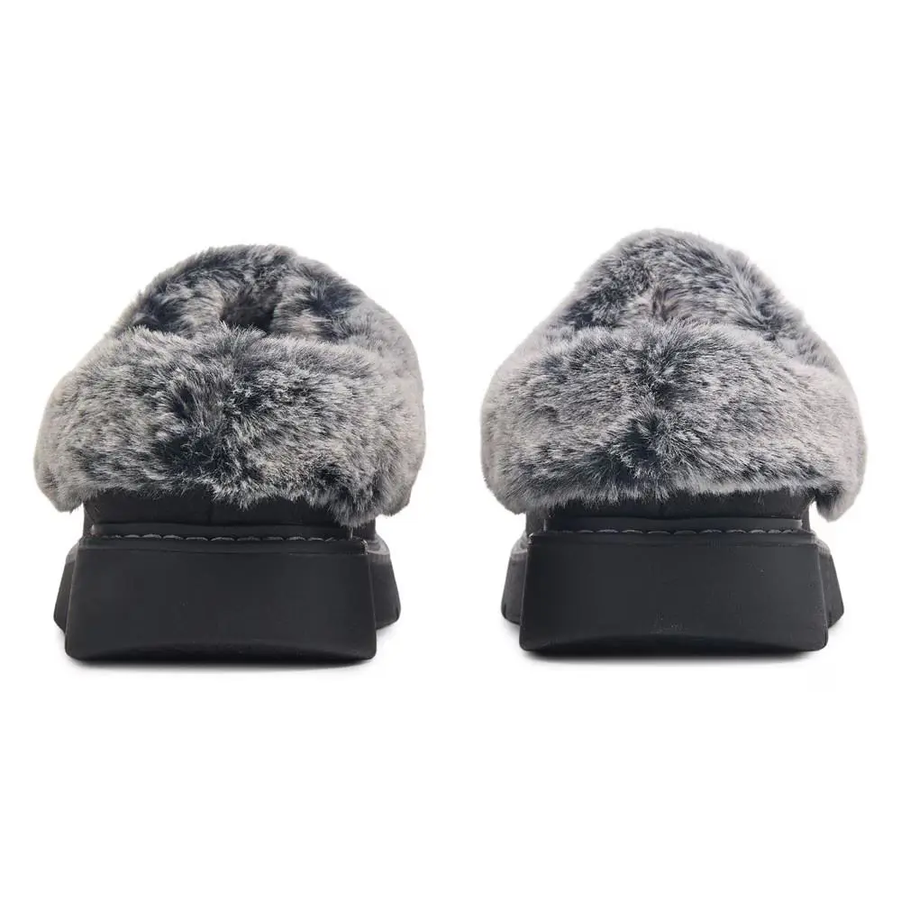 Skechers shoes - Skechers BOBS - BOBS - Black Faux Fur - 114762 5