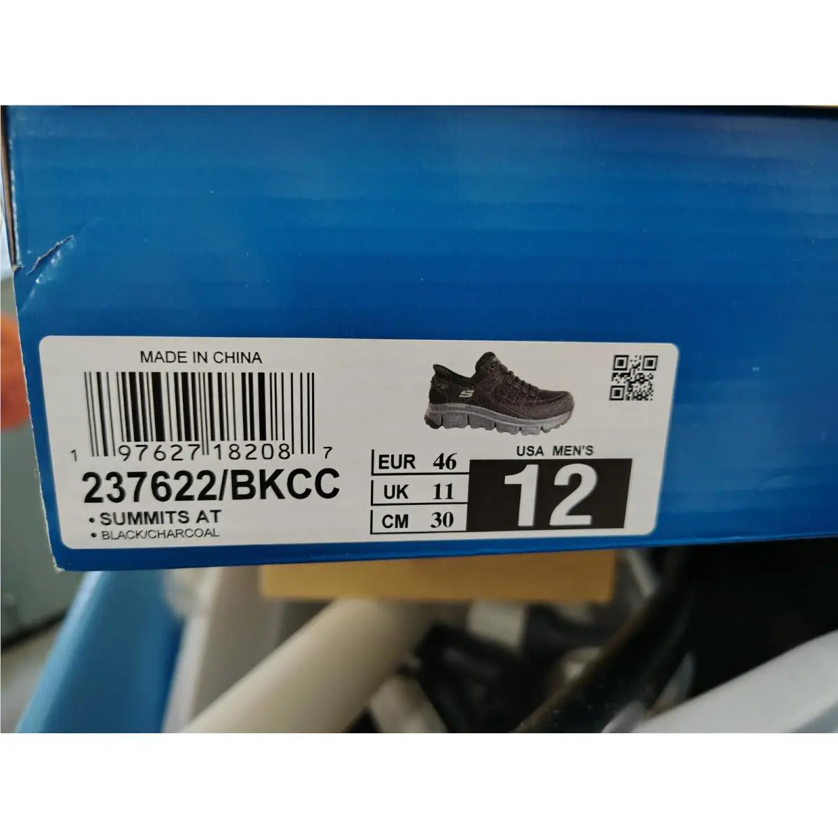 Skechers shoes - Summits - Summits - BLACK / CHARCOAL 6