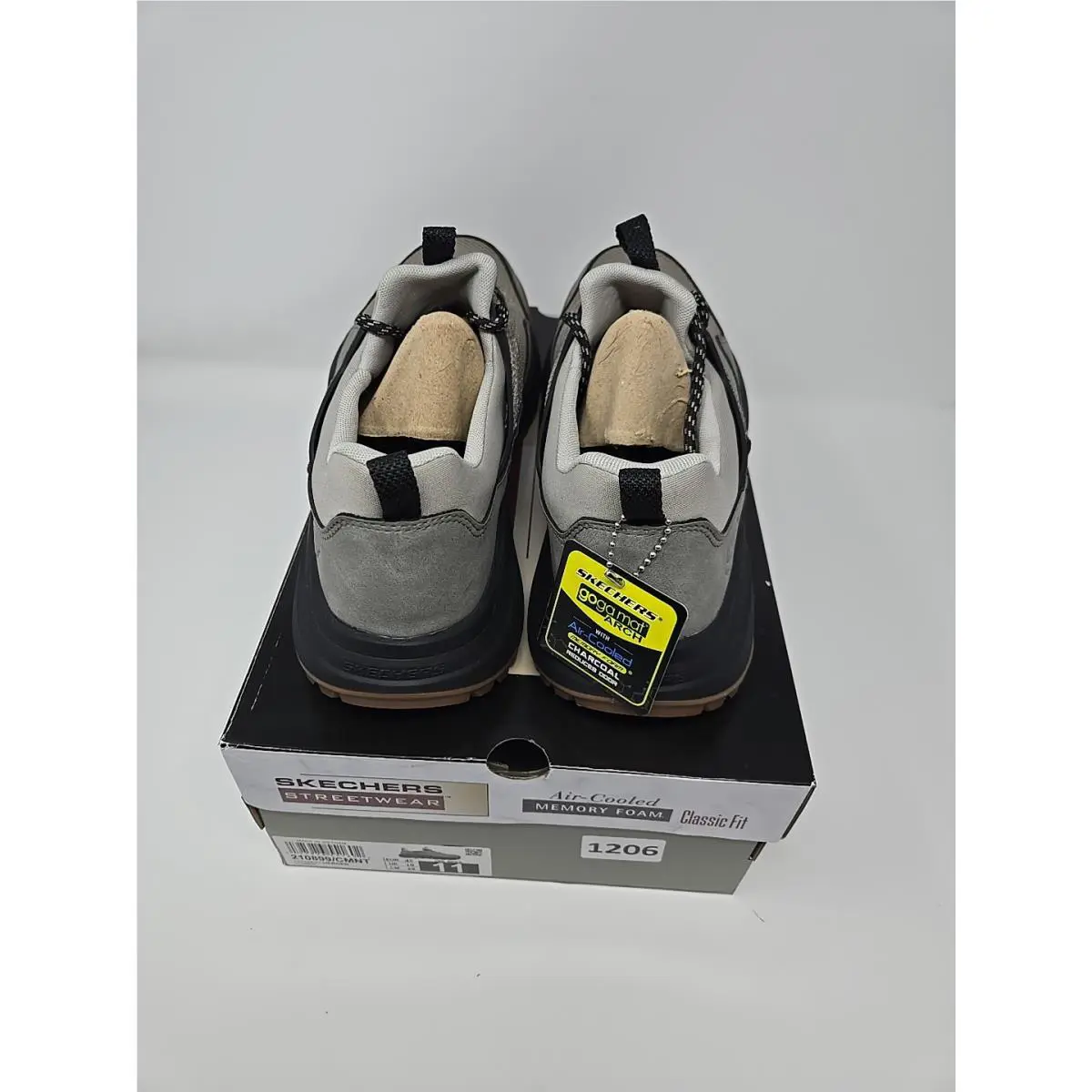 Skechers shoes - SKECHERS Streetwear Cambert Herder - Streetwear Cambert Herder - 210899/CMNT - Gray (UPC: 197976551541) 4