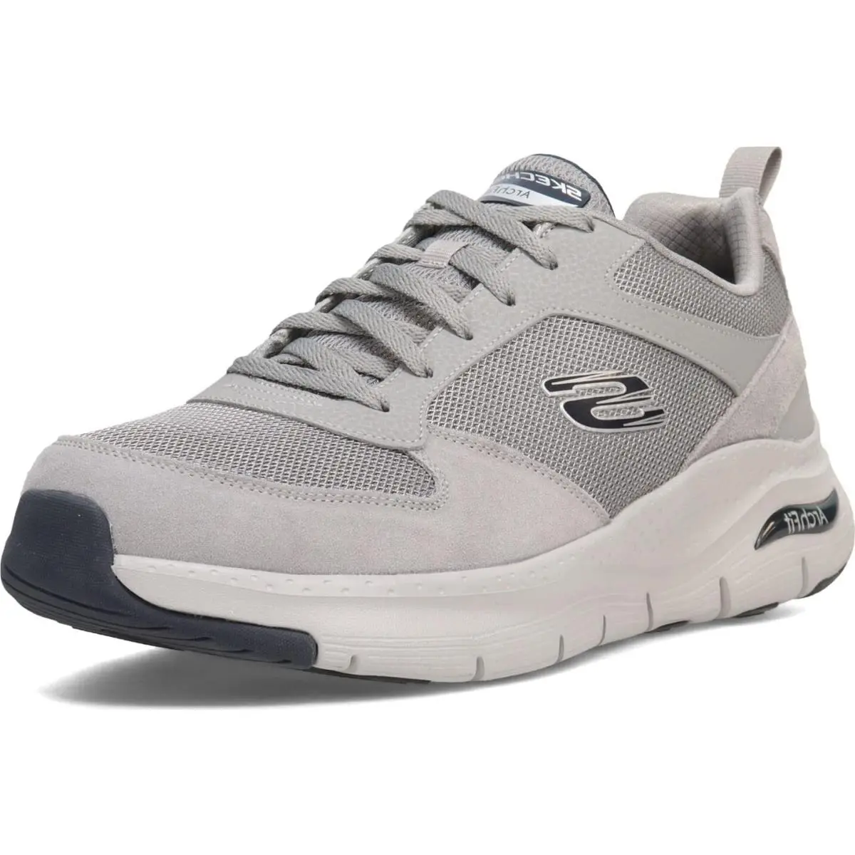 Skechers Men`s Arch Fit - Servitica Sneaker Grey Size US 14