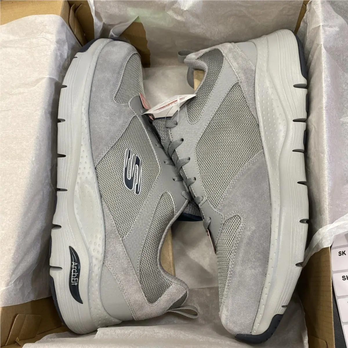 Skechers shoes - Skechers Arch Fit Servitica - Arch Fit Servitica - 232101WW - Gray (UPC: 0195204670767) 1