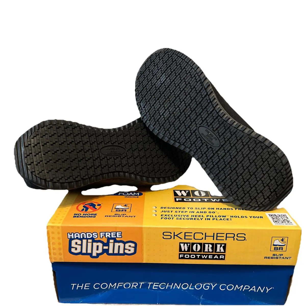 Skechers shoes - EH SR Slip-in - Black 4