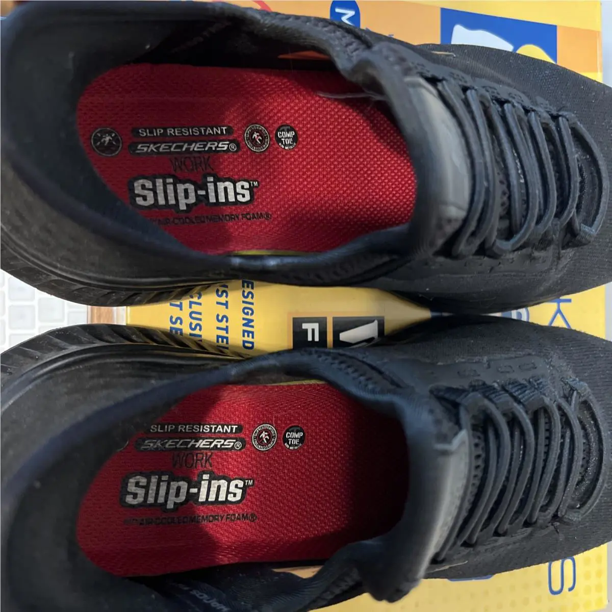 Skechers shoes - EH SR Slip-in - Black 3