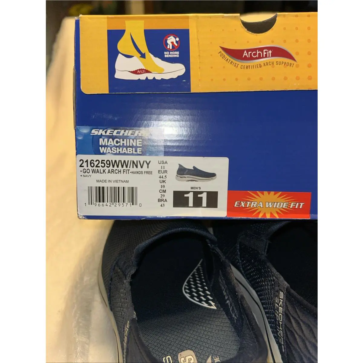 Skechers shoes - SKECHERS Performance GO Walk Arch Fit - Navy 13