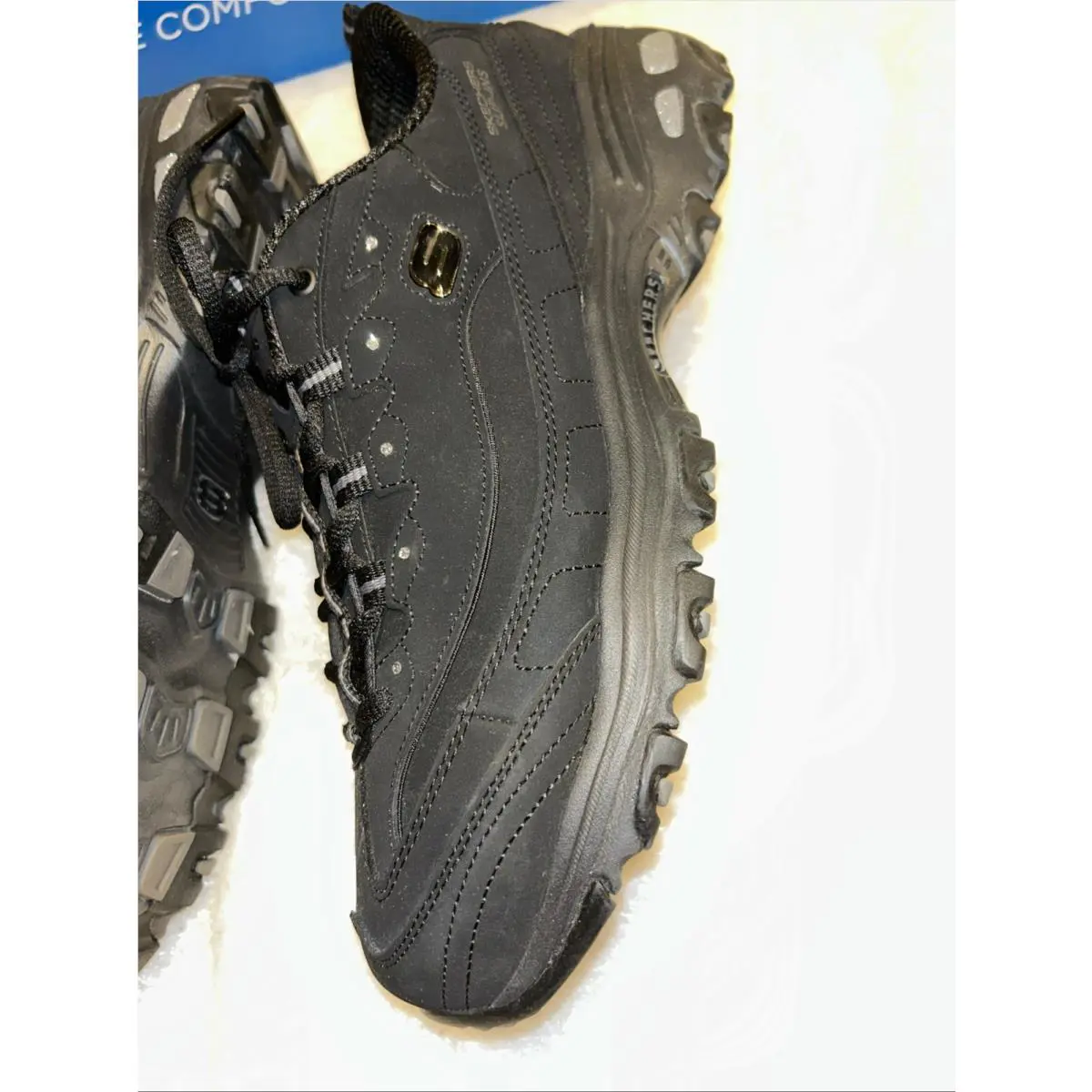 Skechers shoes - SKECHERS AIR COOLED MEMORY FOAM - Black 4