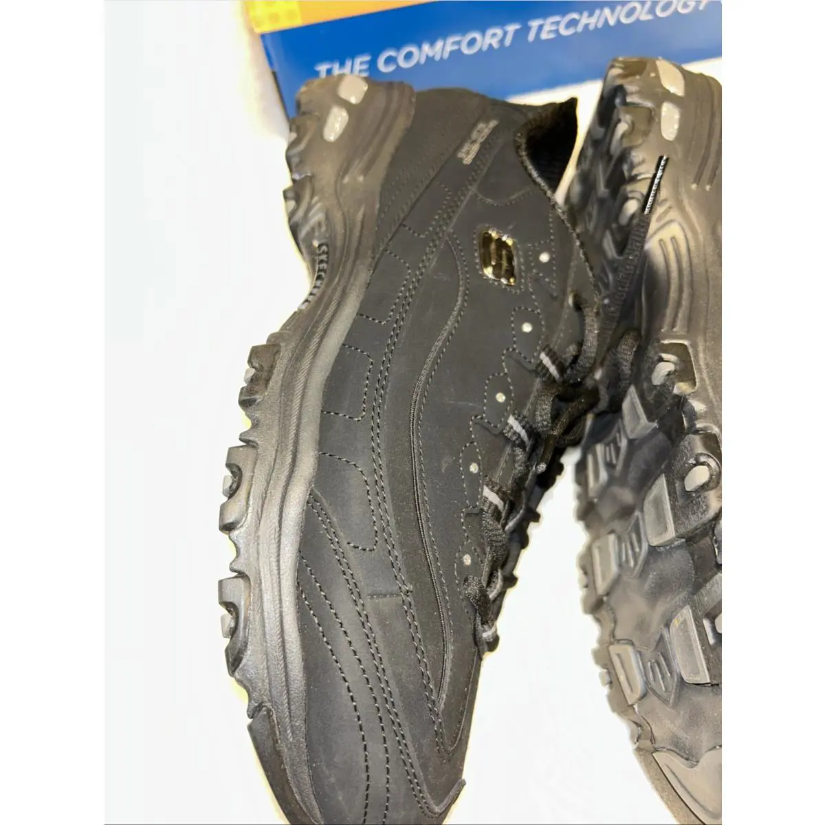 Skechers shoes - SKECHERS AIR COOLED MEMORY FOAM - Black 7