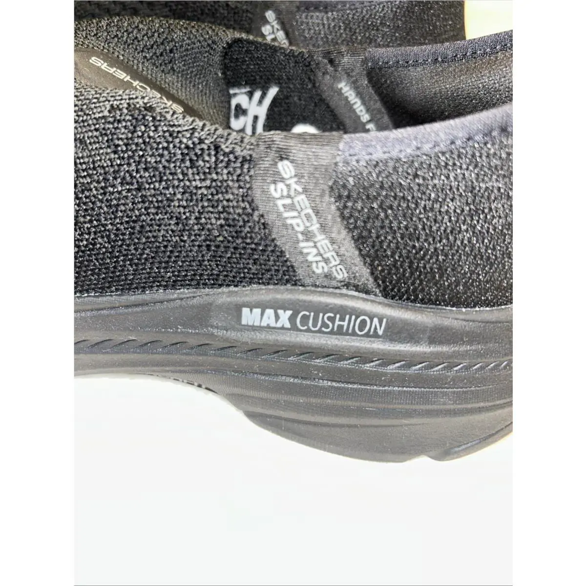 Skechers shoes - SKECHERS Hands Free Slip-Ins - Hands Free - Black/Black 6