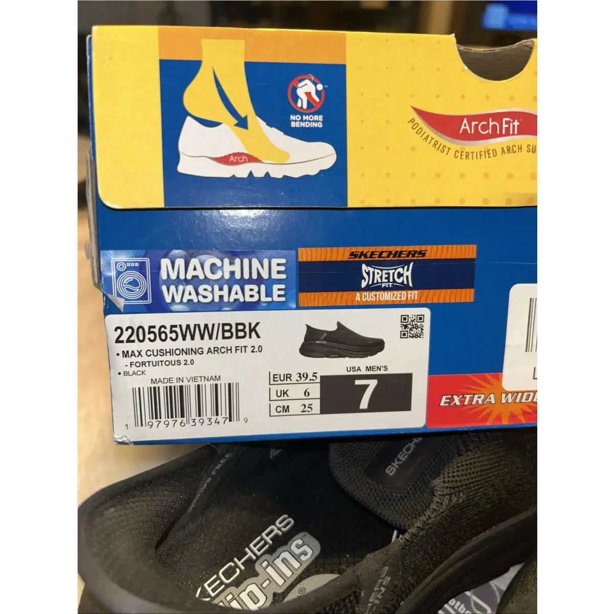 Skechers shoes - SKECHERS Hands Free Slip-Ins - Hands Free - Black/Black 20