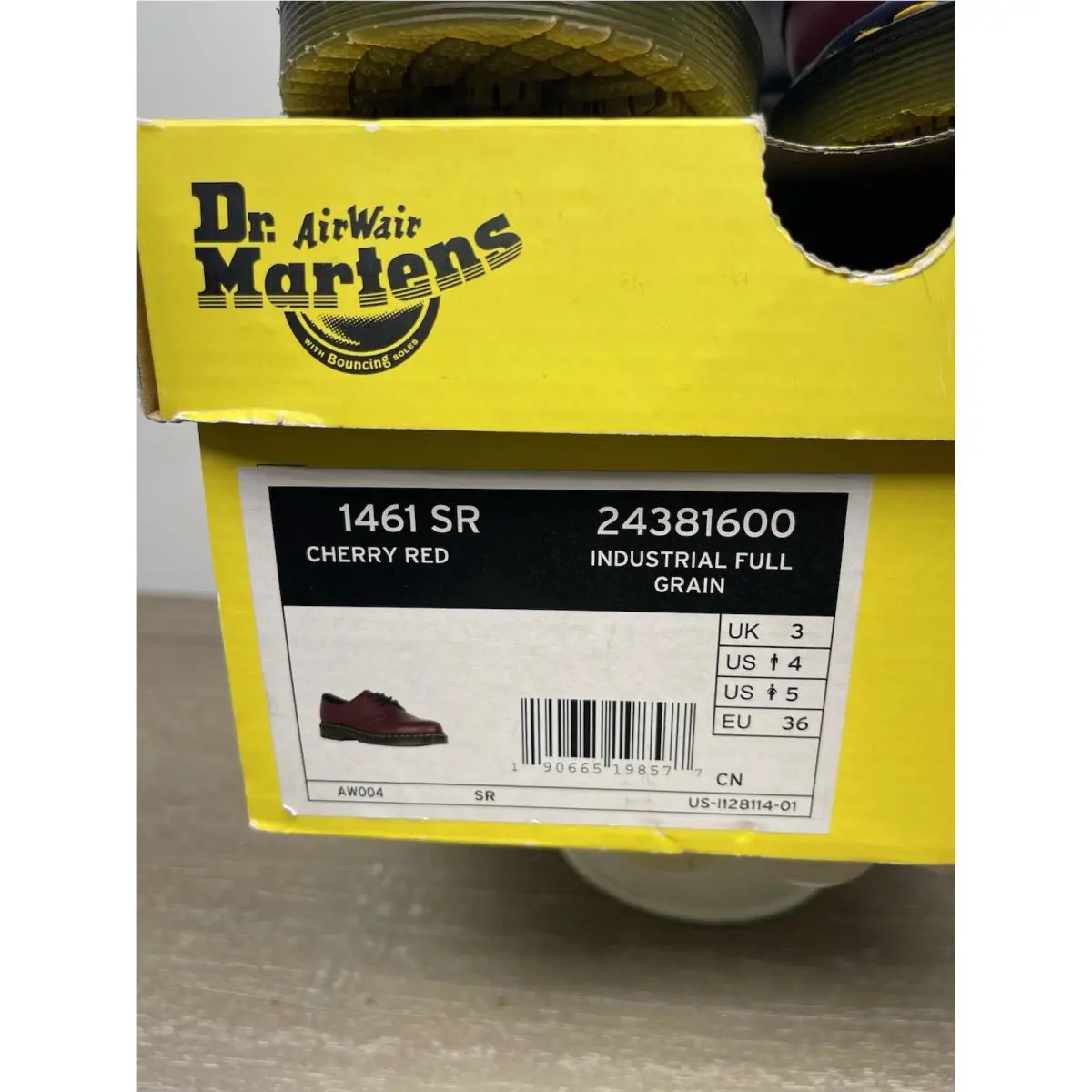 Dr. Martens shoes - Dr. Martins 1461 SR ST - Black (UPC: 190665375107) 1