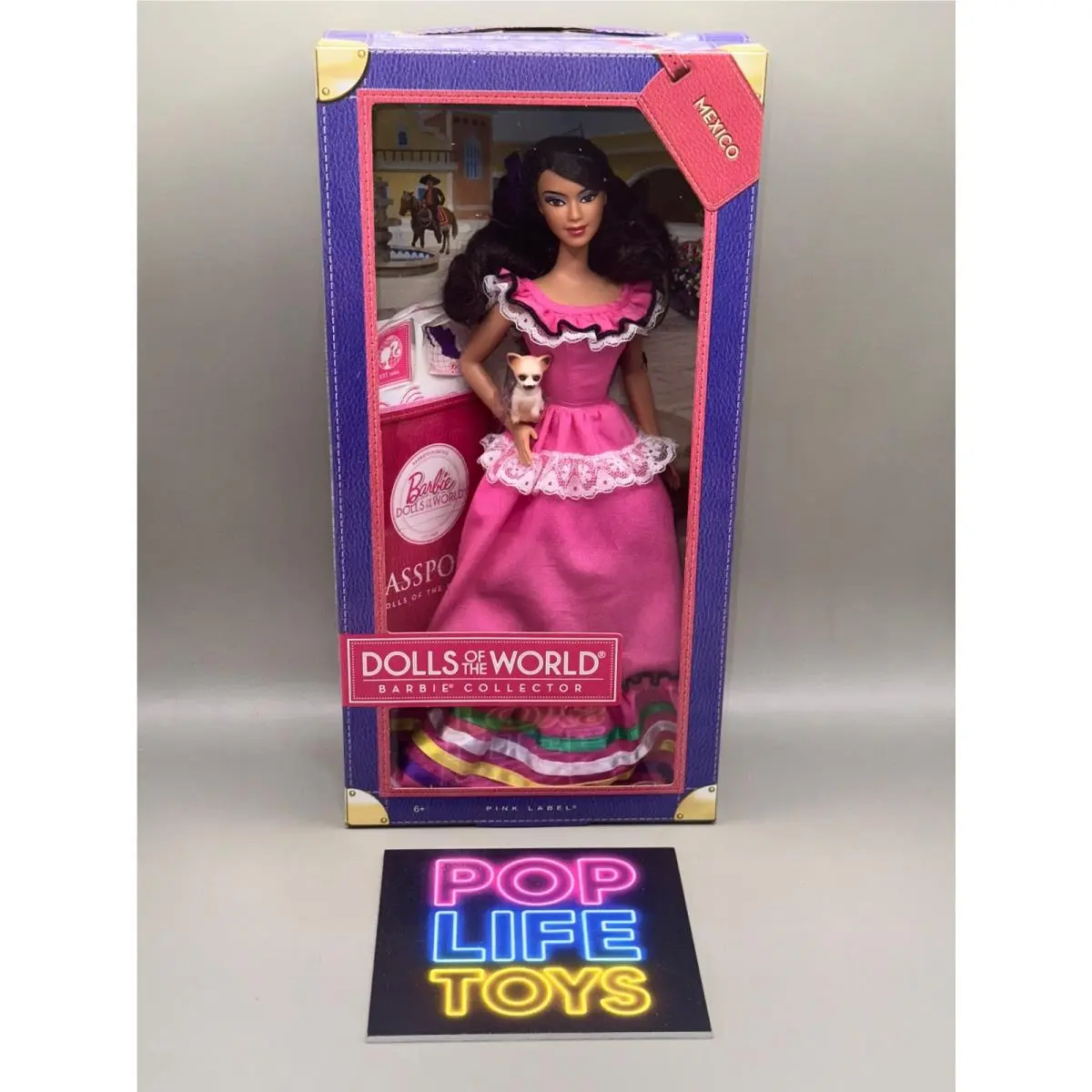 2011 Mattel Passport Dolls of The World “mexico Barbie” W3374 Nrfb