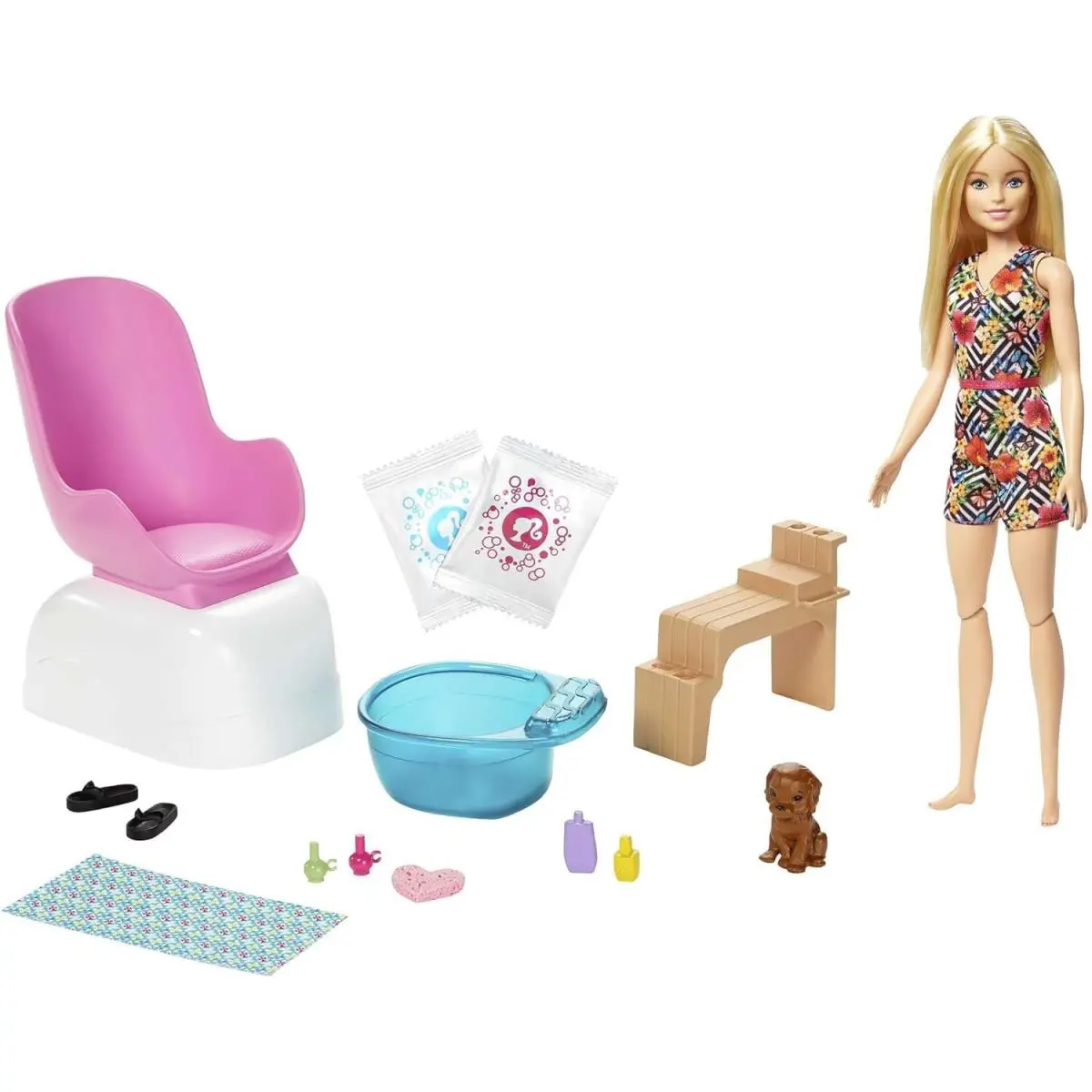 Barbie Mani-pedi Spa Doll and Playset