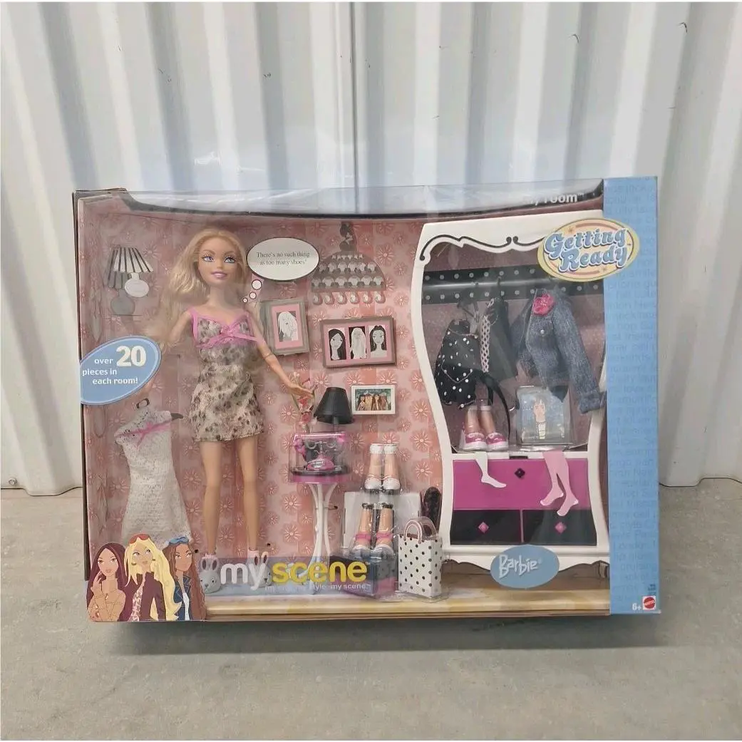 My Scene Barbie My Room Getting Ready 2003 Mattel Rare Playset