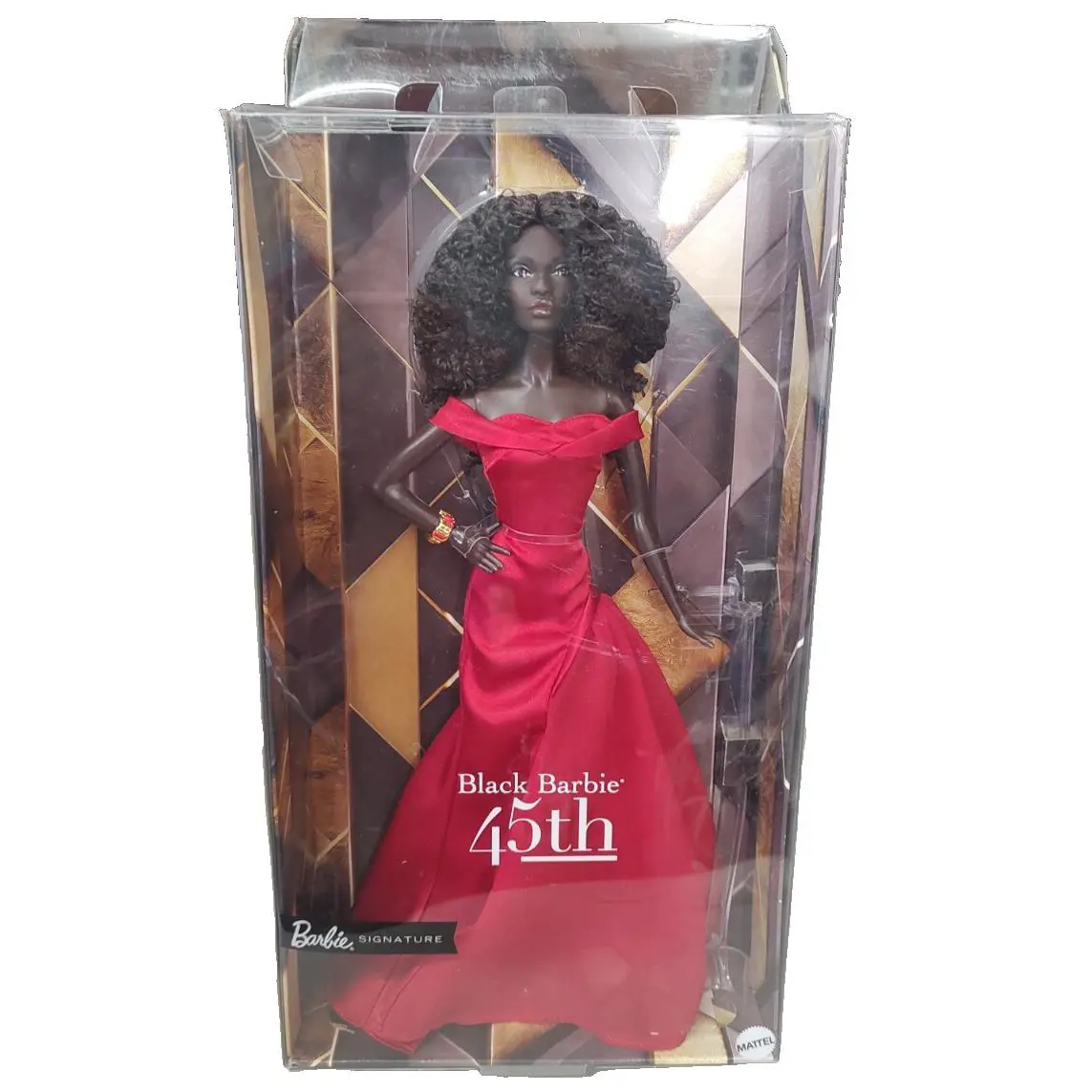 Barbie Signature 45th Anniversary Black Barbie By Kitty Black Perkins