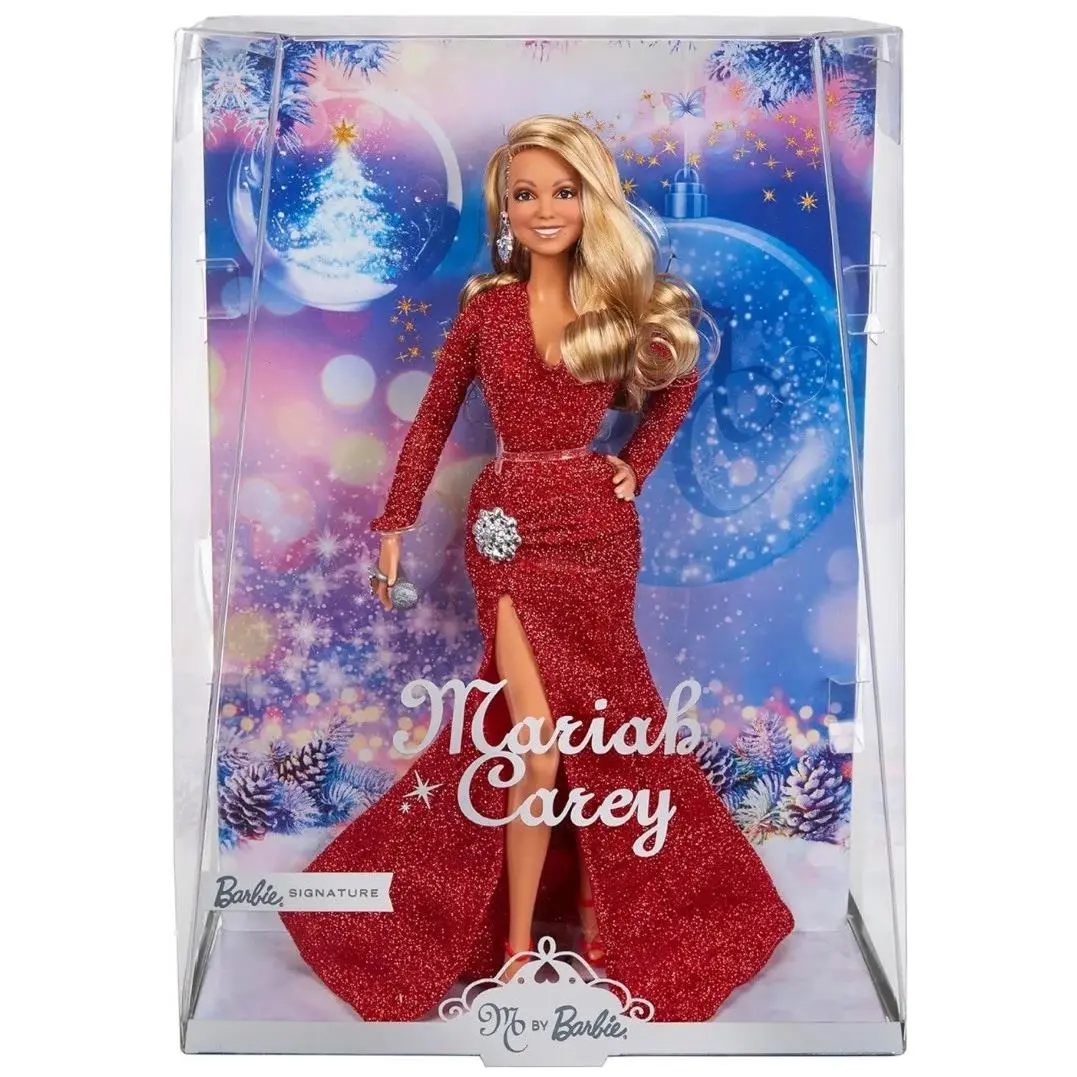 Barbie Signature Mariah Carey Holiday Celebration Collector Doll in Glittery