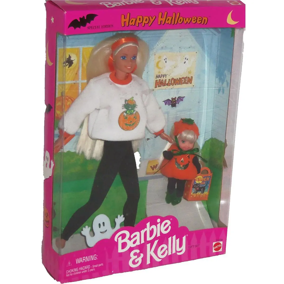 Barbie Kelly Doll 1996 Happy Halloween Gift Set Special Edition Vintage Nrfb