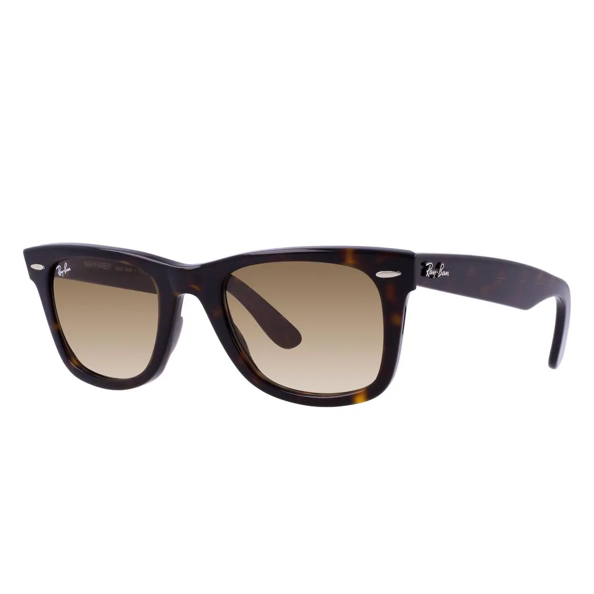Ray-ban RB2140 Wayfarer Sunglasses Nylon Tortoise Frame/Light Brown Gradient Lens by Ray-Ban