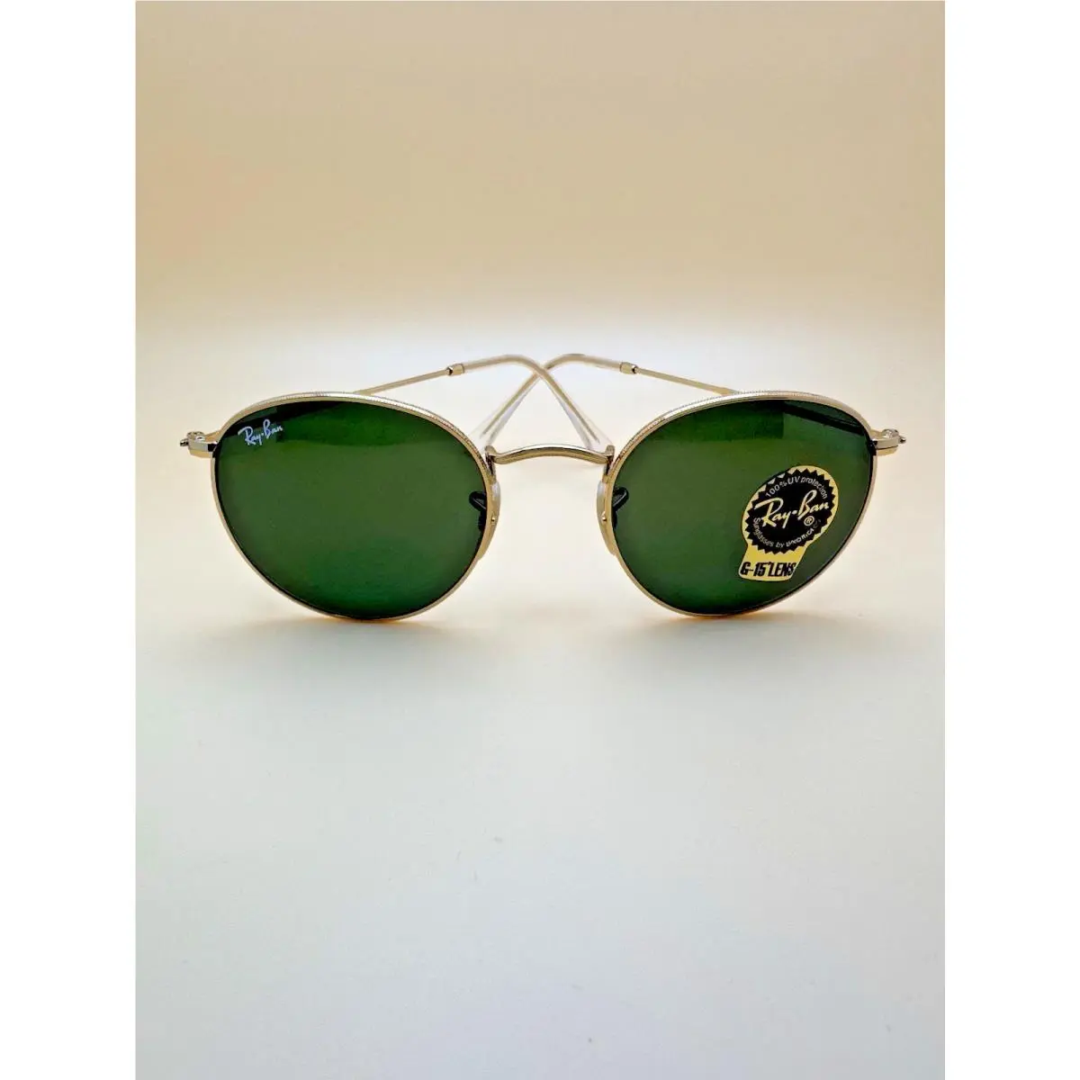 Sunglasses Ray Ban RB3447 Round Metal 001 50-21 145 with Case