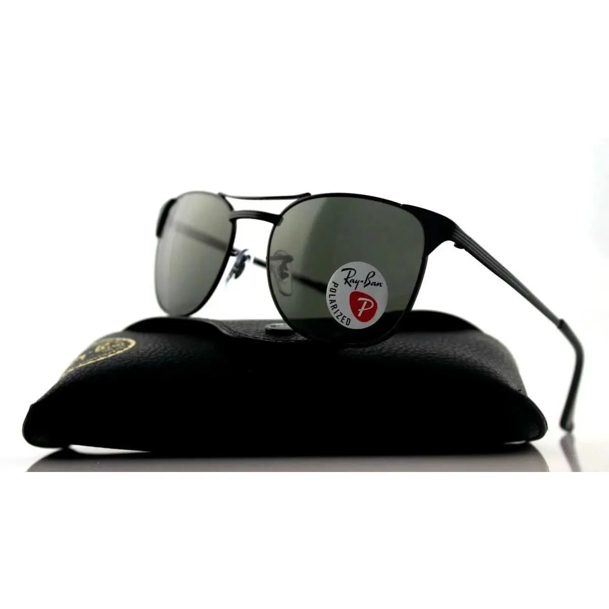 Ray-ban Signet Polarized Unisex Sunglasses RB 3429 002/58 55