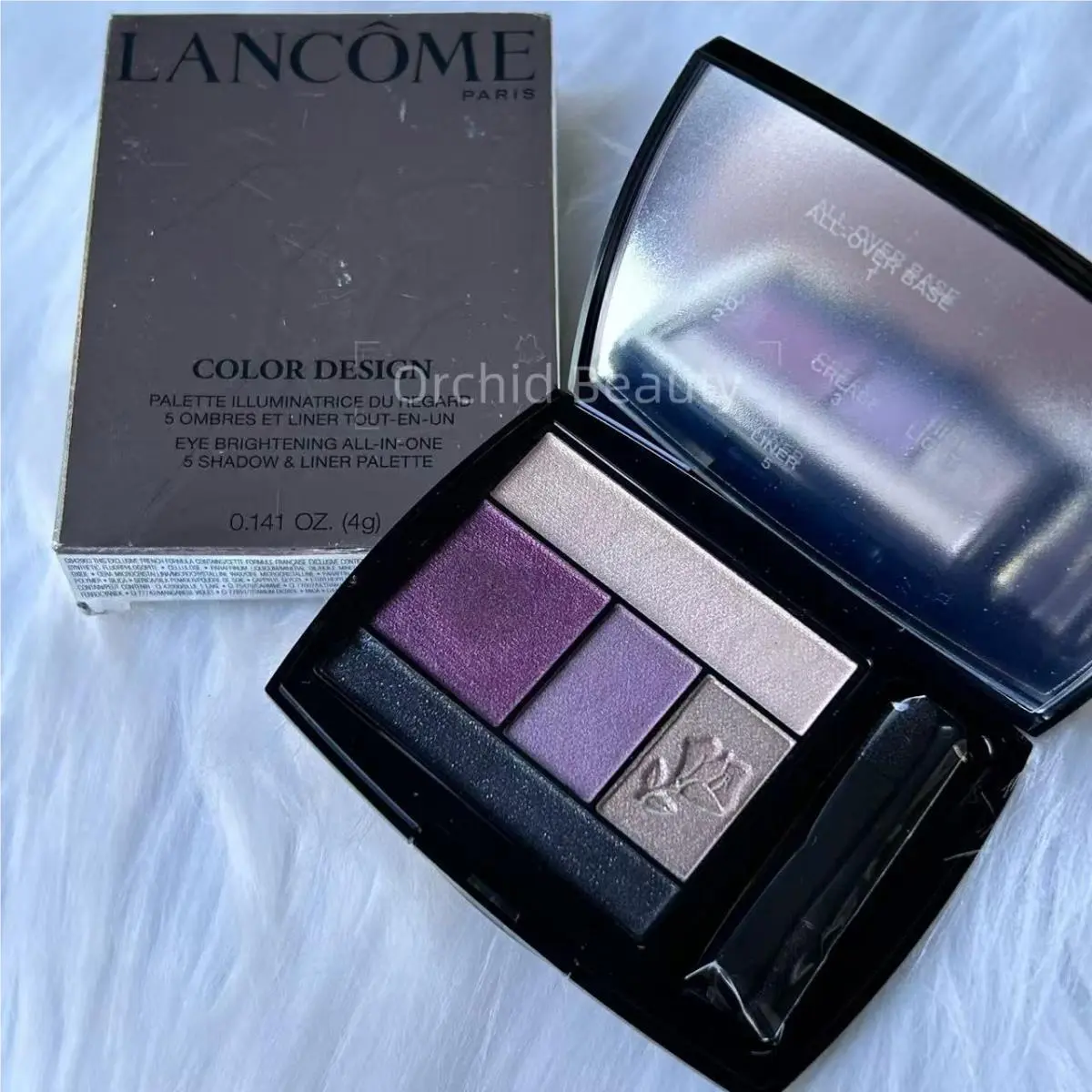 Lancome Eyeshadow Liner Palette Full Size Color Design (301 Mauve Cherie) by Lancôme