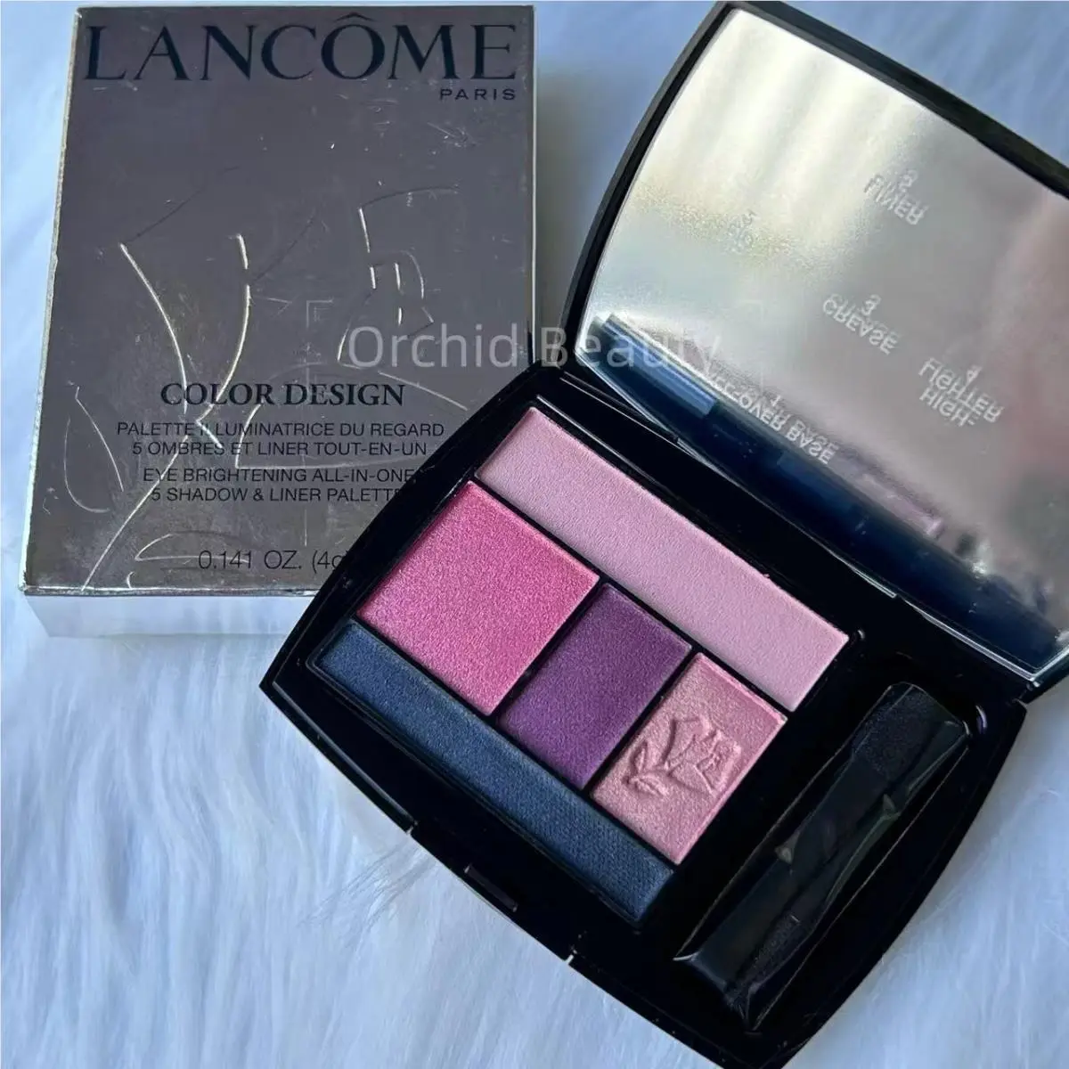 Lancome Eyeshadow Liner Palette Full Size Color Design (213 Rosy Flush) by Lancôme