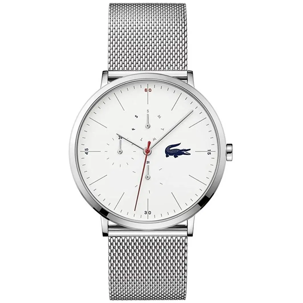 Lacoste Quartz Watch with Stainless Steel Strap Silver 20 Model: 2011025