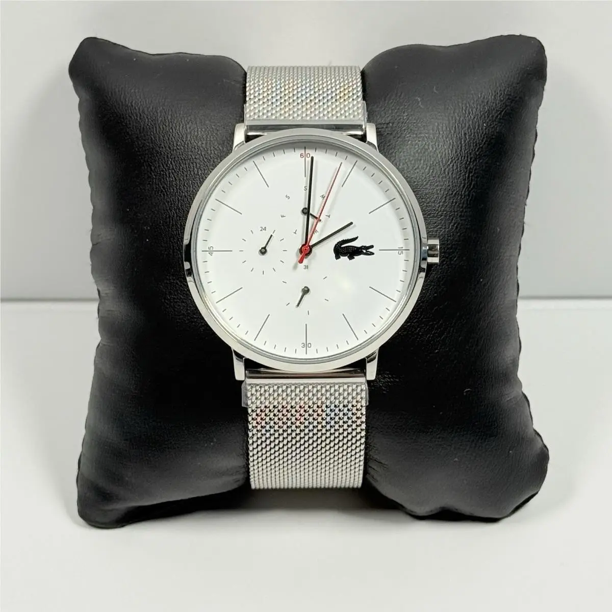 Lacoste Moon 2011025 Multifunction Dial with Stainless Mesh Strap Men’s Watch